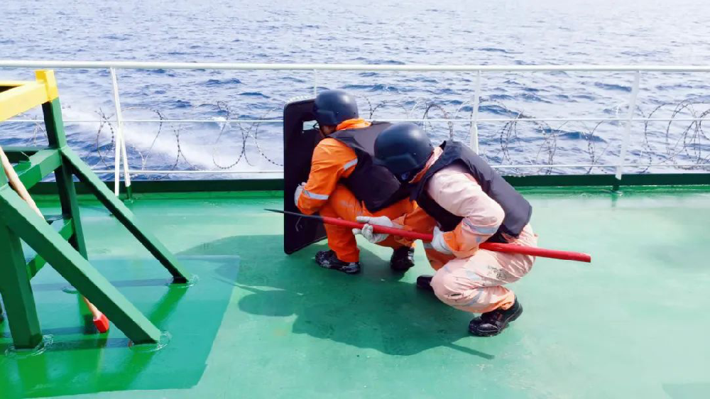 臨危不懼、精心備戰(zhàn)，“江遠(yuǎn)蘭州”輪平安通過紅海海盜區(qū)