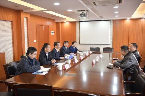 上海新海航業(yè)有限公司來我司拜訪