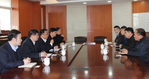 上海恒鑫航運(yùn)有限公司來我司拜訪