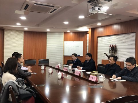 北京榮海海運有限公司來我司拜訪