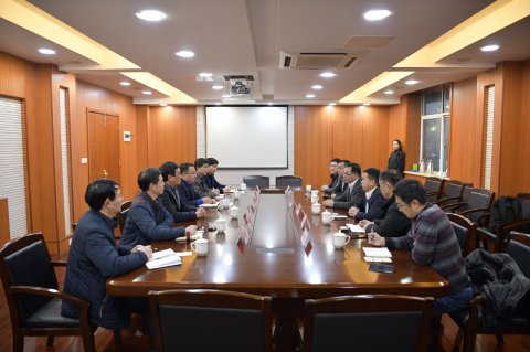 中遠(yuǎn)海運(yùn)重工來我司拜訪