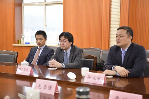 南通中遠(yuǎn)海運(yùn)川崎來(lái)我司拜訪