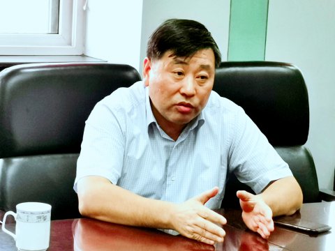 公司黨委書記、董事長(zhǎng)晁陽 對(duì)江蘇遠(yuǎn)東海運(yùn)有限公司進(jìn)行調(diào)研