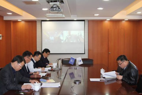 江蘇遠(yuǎn)洋黨委中心組（擴(kuò)大）會(huì)議專題學(xué)習(xí)黨的十九屆四中全會(huì)精神