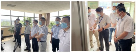 晁陽“四不兩直”檢查一線疫情防控、安全生產(chǎn)工作