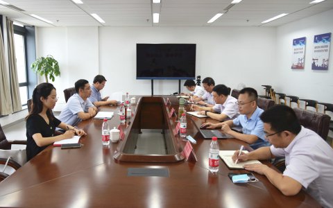 共同發(fā)力，共筑未來 ——戴偉一行赴集團物流公司、蘇港航務公司交流洽談