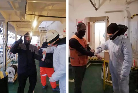 【一線紀(jì)實(shí)】最高標(biāo)準(zhǔn)！最嚴(yán)要求！“江遠(yuǎn)永州”輪堅(jiān)決筑牢海上疫情防線