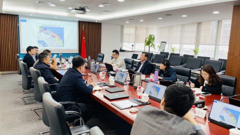 晁陽、劉海燕一行赴中電投上海融和電科調(diào)研